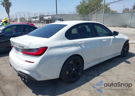 2020 BMW 3 Series M340I z USA, uszkodzony, nr VIN WBA5U7C02LAF54234